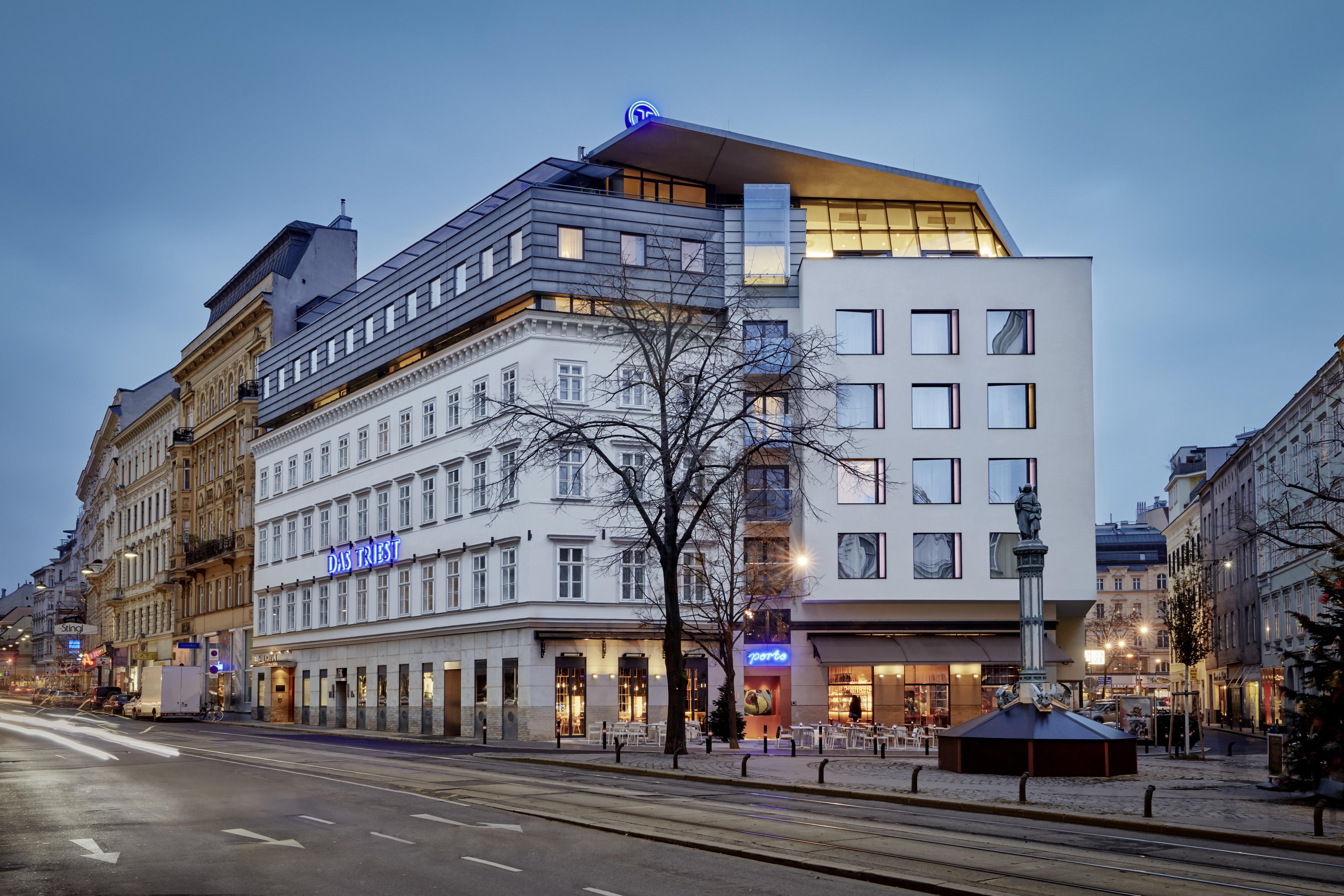 Radisson Blu Das Triest Hotel, Vienna Viena Exterior foto