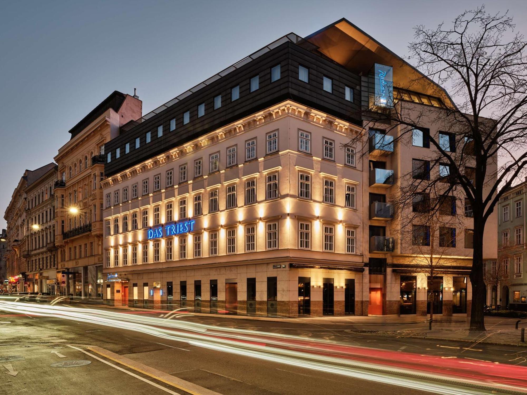 Radisson Blu Das Triest Hotel, Vienna Viena Exterior foto